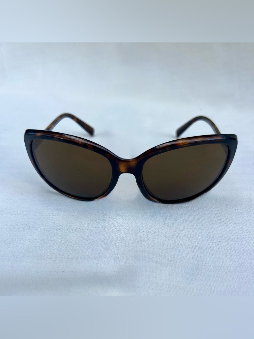 Prada Brown Tortoiseshell Cat-Eye Sunglasses